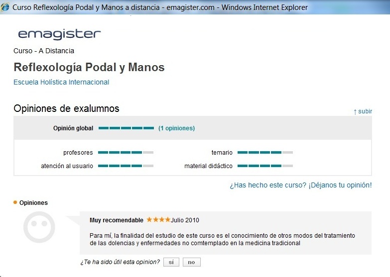 opiniones escuela holistica internacional 2