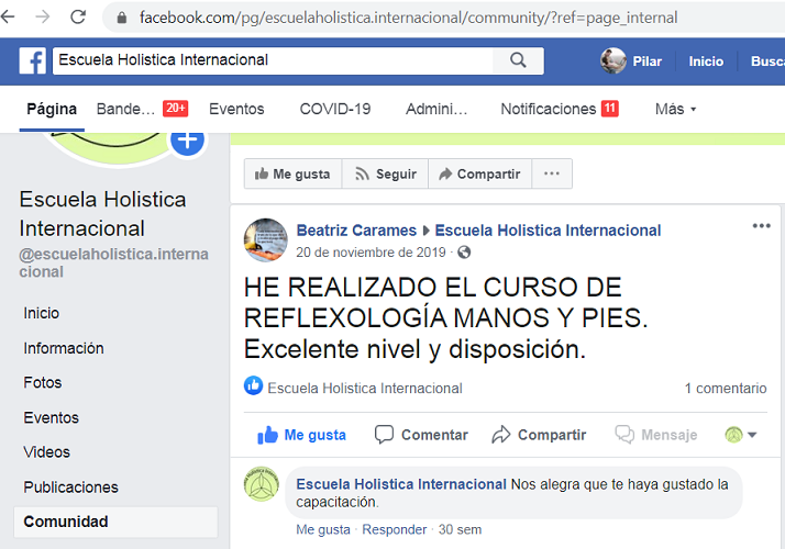 opiniones escuela holistica internacional