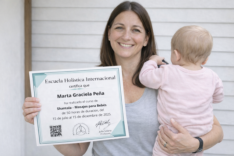 curso shantala certificado